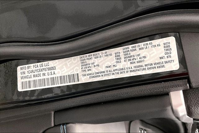 2023 Jeep Grand Cherokee Trailhawk 4xe 4x4 - Adaptive Cruise - Htd/Cooled Seats