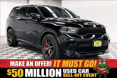2024 Dodge Durango SRT Hellcat AWD-Htd/Cooled Seats-Blind Spot Detection