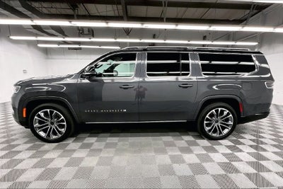 2025 Jeep Grand Wagoneer L Series III 4x4-Pano Roof-Htd/Cooled Massaging Leather