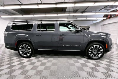 2025 Jeep Grand Wagoneer L Series III 4x4-Pano Roof-Htd/Cooled Massaging Leather