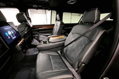 2025 Jeep Grand Wagoneer L Series III 4x4-Pano Roof-Htd/Cooled Massaging Leather