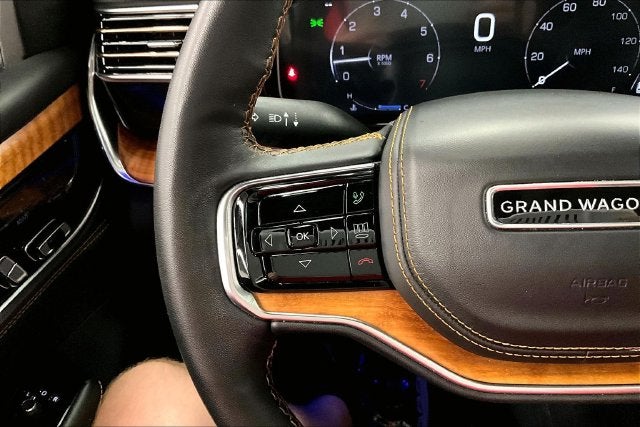 2025 Jeep Grand Wagoneer L Series III 4x4-Pano Roof-Htd/Cooled Massaging Leather