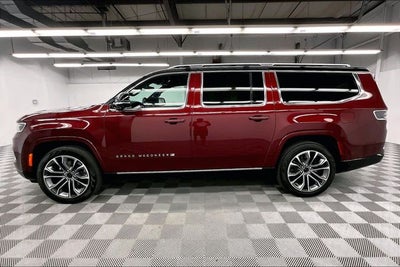 2025 Jeep Grand Wagoneer L Series III 4x4-Pano Roof-Htd/Cooled Massaging Leather-DVD