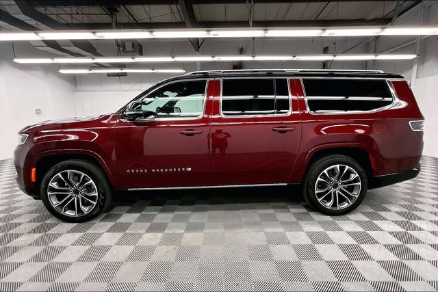 2025 Jeep Grand Wagoneer L Series III 4x4-Pano Roof-Htd/Cooled Massaging Leather-DVD