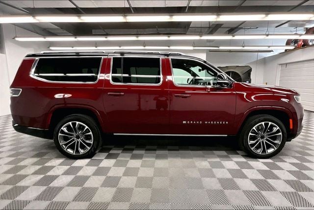 2025 Jeep Grand Wagoneer L Series III 4x4-Pano Roof-Htd/Cooled Massaging Leather-DVD