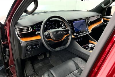 2025 Jeep Grand Wagoneer L Series III 4x4-Pano Roof-Htd/Cooled Massaging Leather-DVD