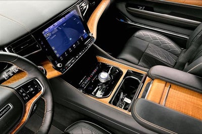 2025 Jeep Grand Wagoneer L Series III 4x4-Pano Roof-Htd/Cooled Massaging Leather-DVD