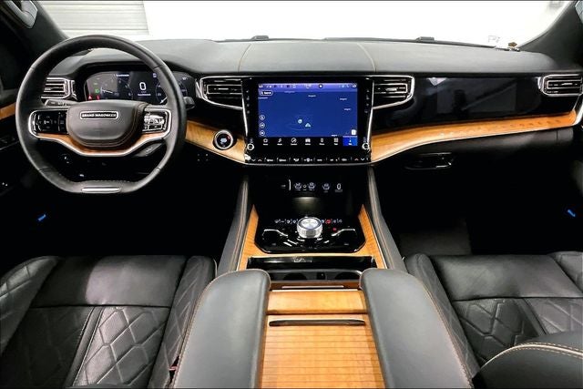 2025 Jeep Grand Wagoneer L Series III 4x4-Pano Roof-Htd/Cooled Massaging Leather-DVD