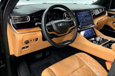 2024 Jeep Grand Wagoneer Series III 4x4-Pano Roof-Adaptive Cruise-DVD-22'' Wheels