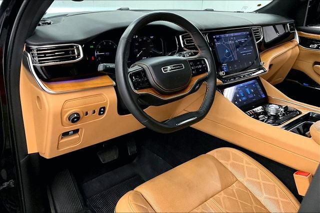 2024 Jeep Grand Wagoneer Series III 4x4-Pano Roof-Adaptive Cruise-DVD-22'' Wheels