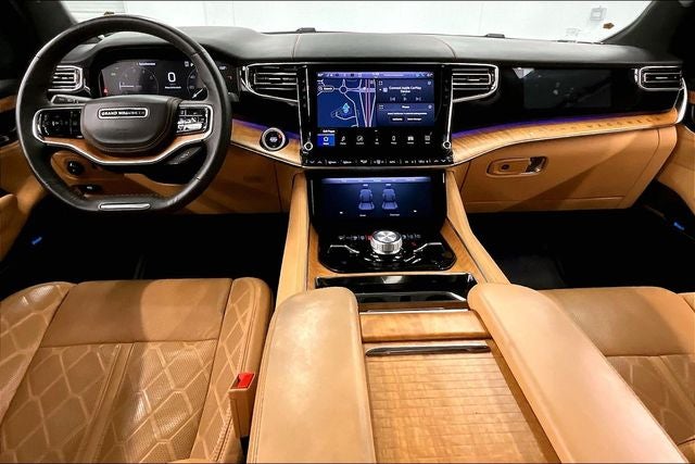 2024 Jeep Grand Wagoneer Series III 4x4-Pano Roof-Adaptive Cruise-DVD-22'' Wheels