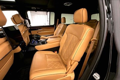 2024 Jeep Grand Wagoneer Series III 4x4-Pano Roof-Adaptive Cruise-DVD-22'' Wheels