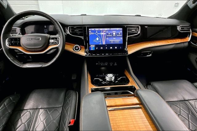 2025 Jeep Grand Wagoneer Series III 4x4-Pano Roof-Htd/Cooled Massaging Leather-DVD