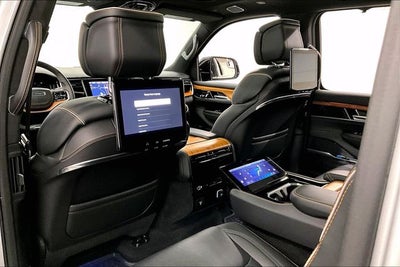 2025 Jeep Grand Wagoneer Series III 4x4-Pano Roof-Htd/Cooled Massaging Leather-DVD