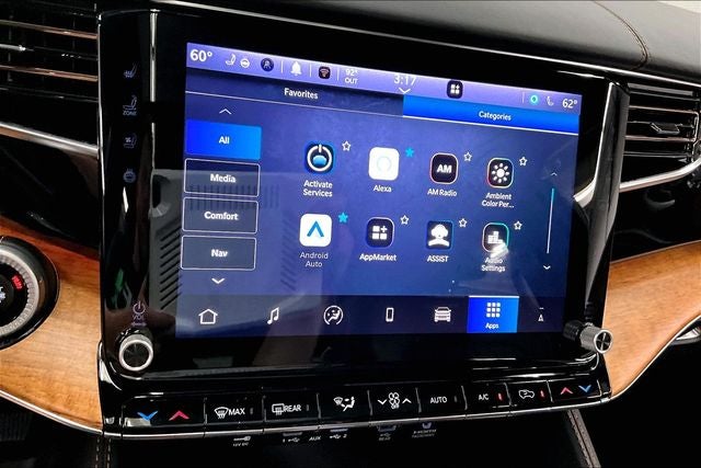 2025 Jeep Grand Wagoneer Series III 4x4-Pano Roof-Htd/Cooled Massaging Leather-DVD