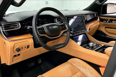2025 Jeep Grand Wagoneer Series III 4x4-Pano Roof-Htd/Cooled Massaging Leather