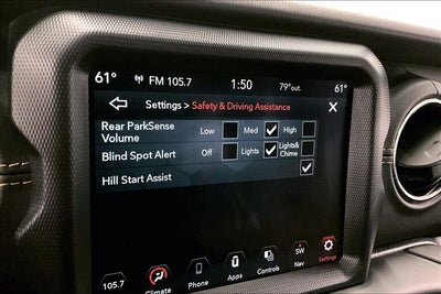 2023 Jeep Gladiator High Altitude 4x4 - Blind Spot Detection - Alpine Audio