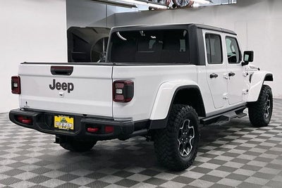 2023 Jeep Gladiator Rubicon 4x4-Trailer Pkg-Htd Leather-Remote Start