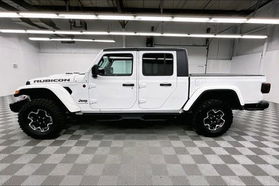 2023 Jeep Gladiator Rubicon 4x4-Trailer Pkg-Htd Leather-Remote Start