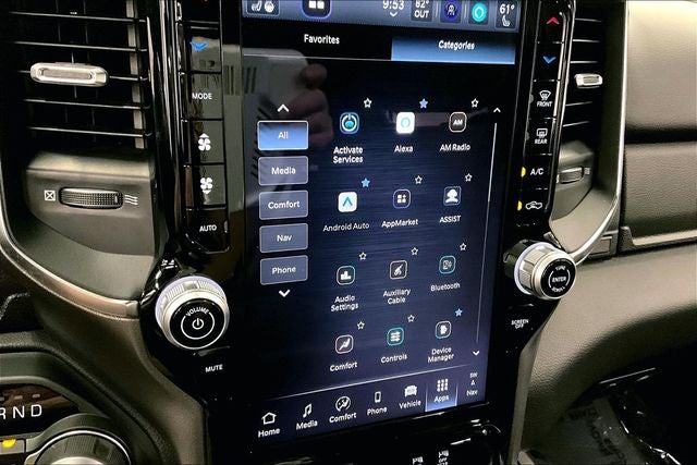 2025 RAM 1500 Big Horn/Lone Star 4x4-Adaptive Cruise-Htd Seats-Remote Start