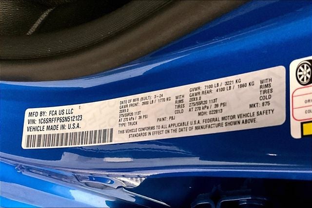 2025 RAM 1500 Big Horn/Lone Star