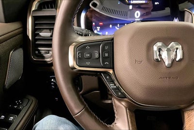 2025 RAM 1500 Limited 4x4 - Pano Roof - Htd/Cooled Massaging Leather