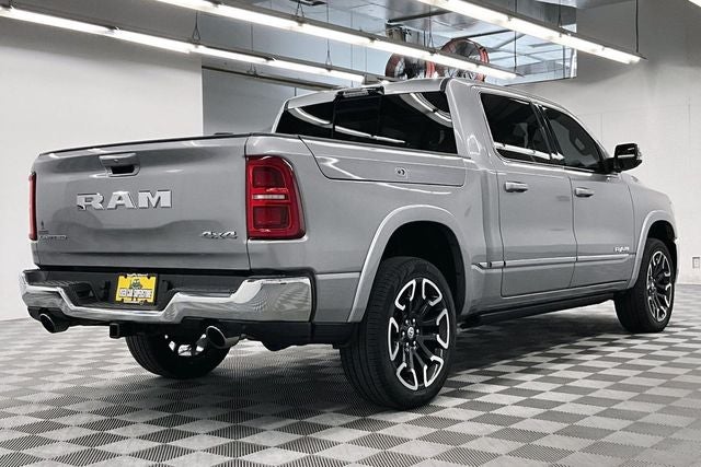 2025 RAM 1500 Limited 4x4-Pano Roof-Htd/Cooled Massaging Leather