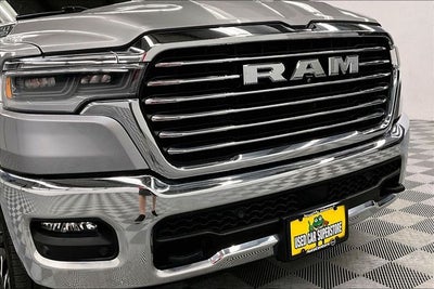 2025 RAM 1500 Limited 4x4-Pano Roof-Htd/Cooled Massaging Leather