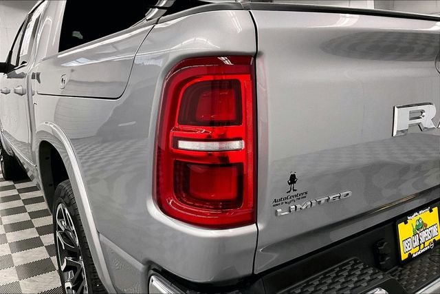 2025 RAM 1500 Limited 4x4-Pano Roof-Htd/Cooled Massaging Leather