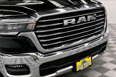 2025 RAM 1500 Laramie 4x4 - Htd/Cooled Leather - Adaptive Cruise - 20''