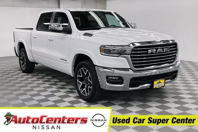 2025 RAM 1500 Laramie 4x4 - Htd/Cooled Leather - Adaptive Cruise - 20''