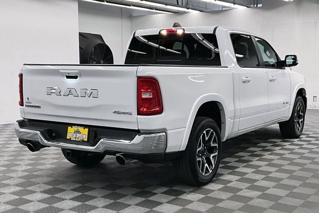 2025 RAM 1500 Laramie 4x4 - Htd/Cooled Leather - Adaptive Cruise - 20''