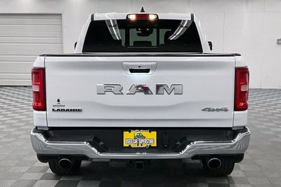 2025 RAM 1500 Laramie 4x4 - Htd/Cooled Leather - Adaptive Cruise - 20''