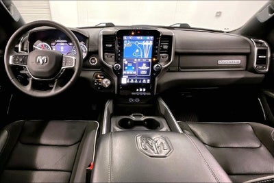 2025 RAM 1500 Laramie 4x4-Pano Roof-Adaptive Cruise-Htd/Cooled Leather