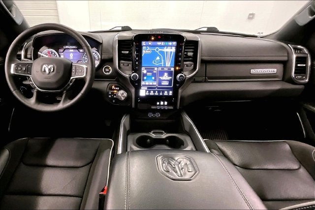 2025 RAM 1500 Laramie 4x4-Pano Roof-Adaptive Cruise-Htd/Cooled Leather