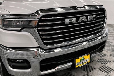 2025 RAM 1500 Laramie 4x4-Pano Roof-Adaptive Cruise-Htd/Cooled Leather