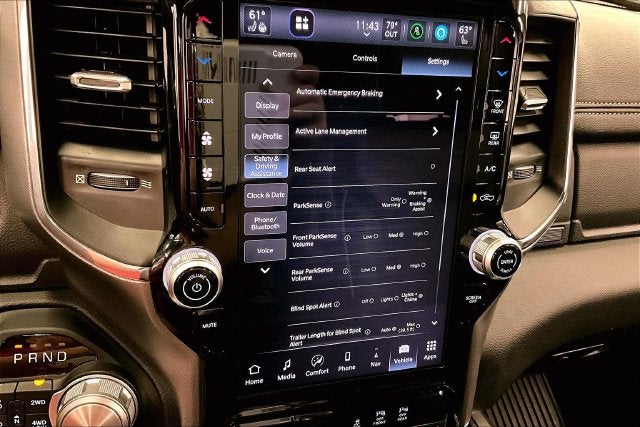 2025 RAM 1500 Laramie 4x4-Pano Roof-Adaptive Cruise-Htd/Cooled Leather