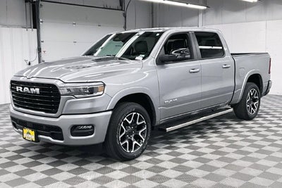 2025 RAM 1500 Laramie 4x4-Adaptive Cruise-Htd/Cooled Leather-20'' Wheels