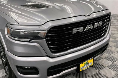 2025 RAM 1500 Laramie 4x4-Adaptive Cruise-Htd/Cooled Leather-20'' Wheels