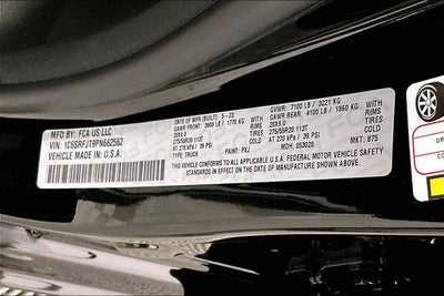 2023 RAM 1500 Laramie 4x4 - Htd/Cooled Leather - Blind Spot Detection