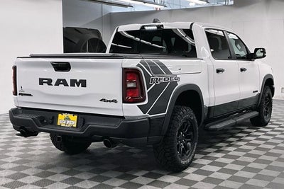 2025 RAM 1500 Rebel 4x4 - Pano Roof - Adaptive Cruise - RamBox