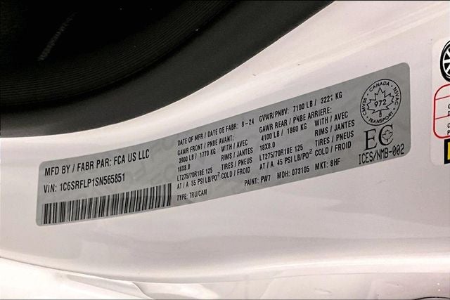 2025 RAM 1500 Rebel 4x4 - Pano Roof - Adaptive Cruise - RamBox