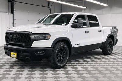 2025 RAM 1500 Rebel 4x4-Pano Roof-Adaptive Cruise-Htd Seats