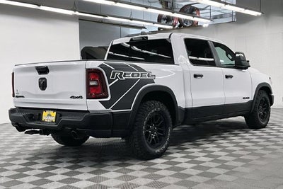 2025 RAM 1500 Rebel 4x4-Pano Roof-Adaptive Cruise-Htd Seats