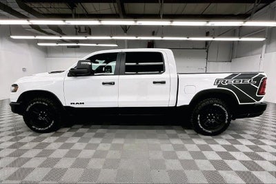 2025 RAM 1500 Rebel 4x4-Pano Roof-Adaptive Cruise-Htd Seats