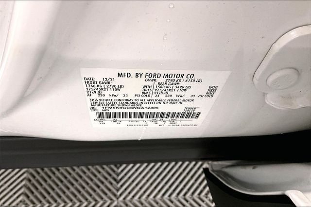 2022 Ford Explorer ST 4x4 - Pano Roof - Htd/Cooled Massaging Leather