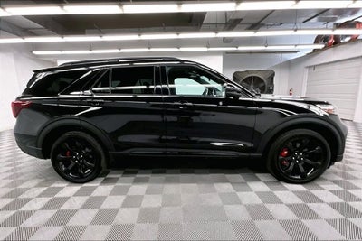 2023 Ford Explorer ST 4x4-Pano Roof-Adaptive Cruise-Htd/Cooled Leather