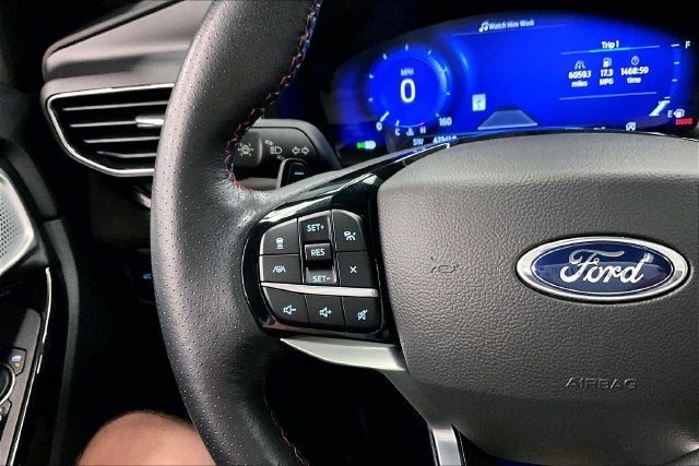 2023 Ford Explorer ST 4x4-Pano Roof-Adaptive Cruise-Htd/Cooled Leather