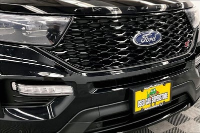 2023 Ford Explorer ST 4x4-Pano Roof-Adaptive Cruise-Htd/Cooled Leather