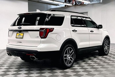 2017 Ford Explorer Sport 4x4-Pano Roof-Adaptive Cruise-Htd/Cooled Leather